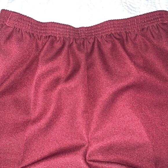 Alfred Dunner Womens Petite Burgundy Elastic-Waist Pants - Picture 6 of 10